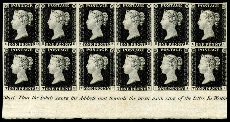 ペニーブラック　1840年 ペニーブラック 1840年 penny black stamp 1840 BL | eBay