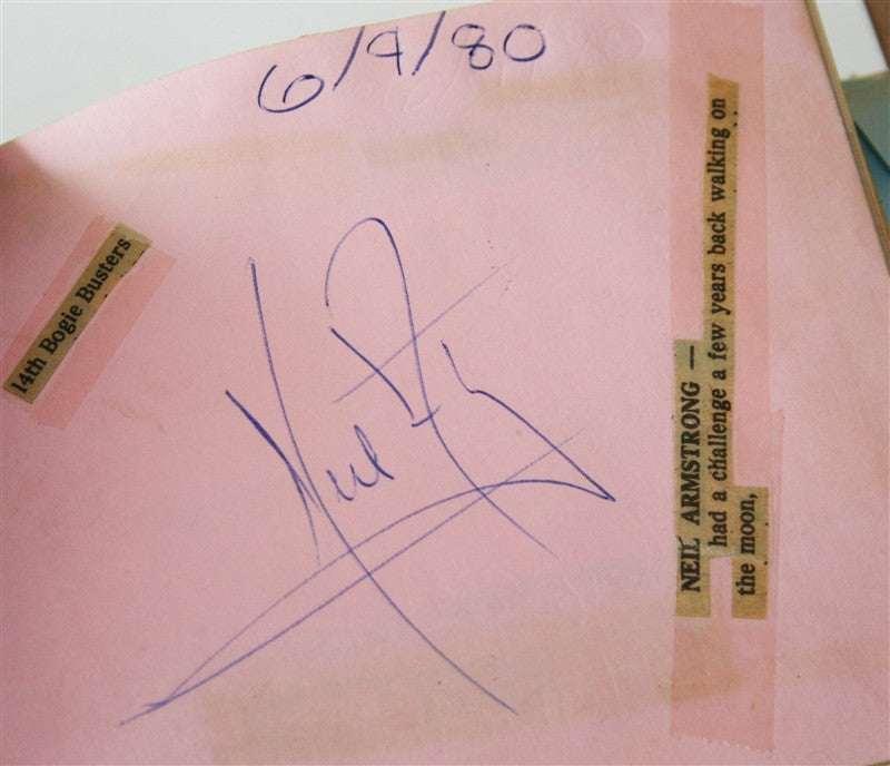 Neil Armstrong autograph