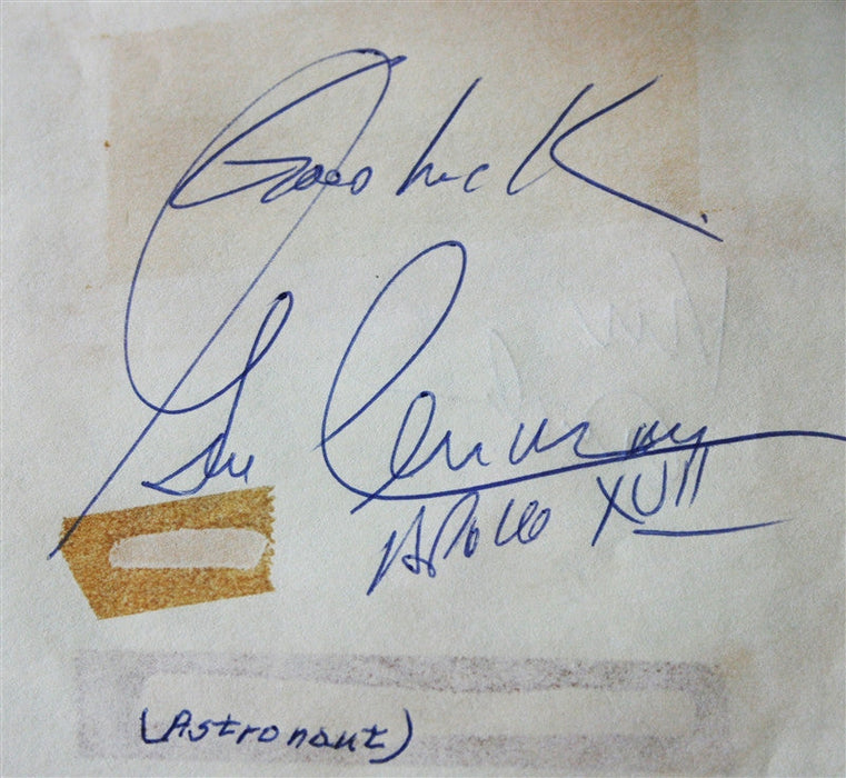 Neil Armstrong autograph