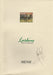 Neil Armstrong Signed Menu 