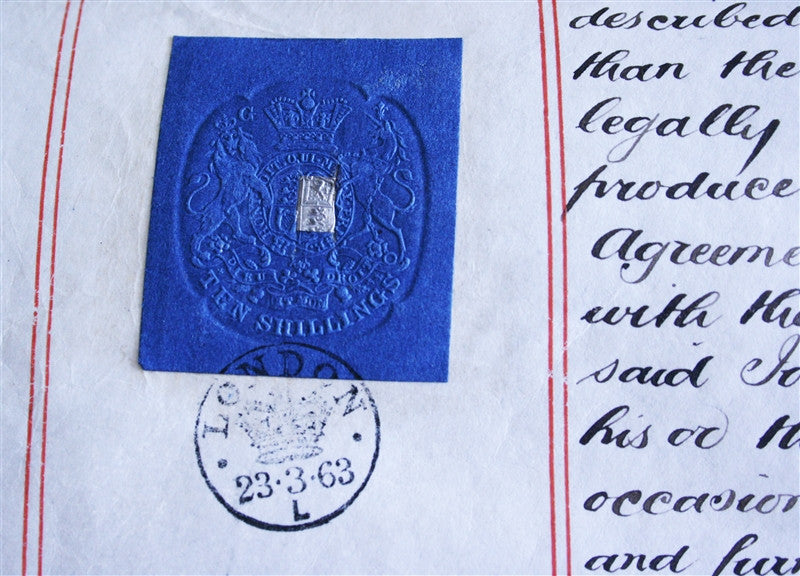 Charles Dickens signed document