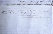 Charles Dickens signed document