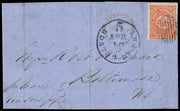 Newfoundland 1859 (Cover) SG4