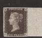 Great Britain 1840 1d Black Plate 6, 1840 2d Blue Plate 1, Mint SG2/5