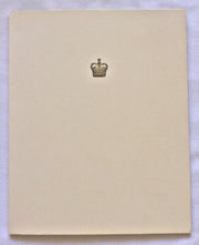Queen Elizabeth and Prince Philip signed Christmas card