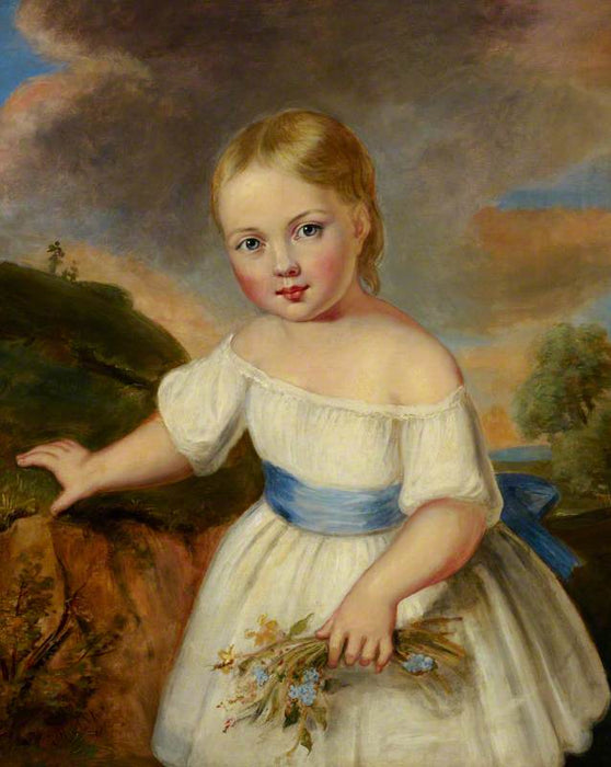 Queen Victoria Authentic Lock of Hair