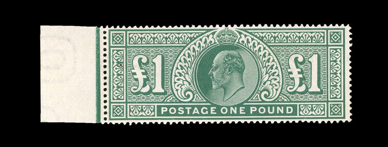 Great Britain 1911 £1 deep green, SG320