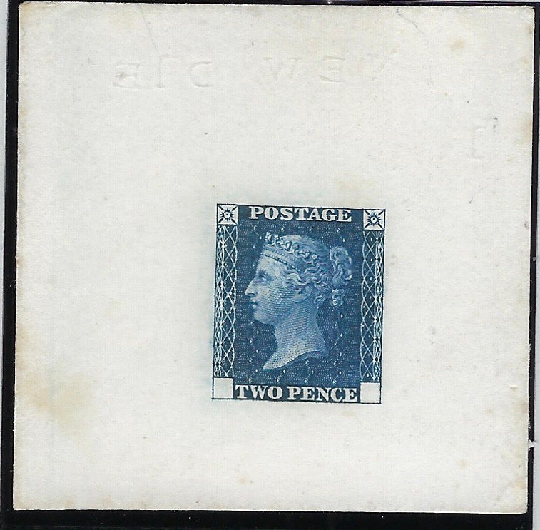 Great Britain 1871 2d Ormond Hill die proof. SGDP46a