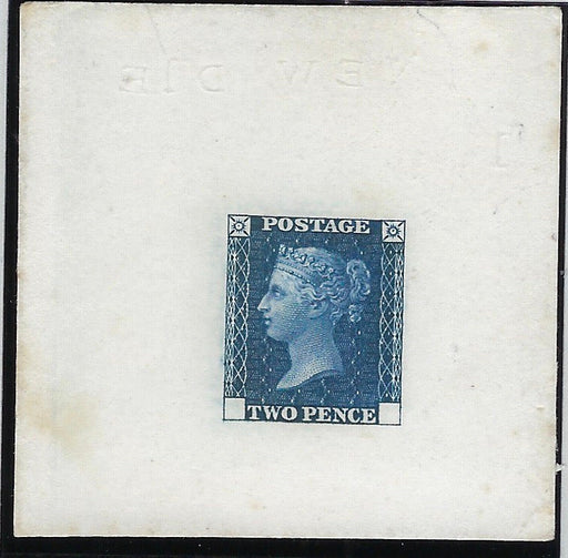 Great Britain 1871 2d Ormond Hill die proof. SGDP46a