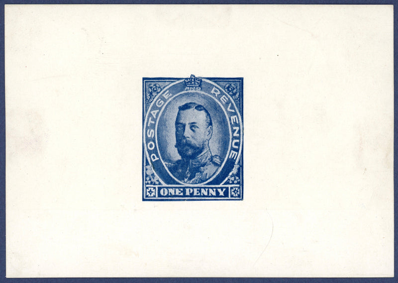 Great Britain 1911 1d Perkins Bacon essay