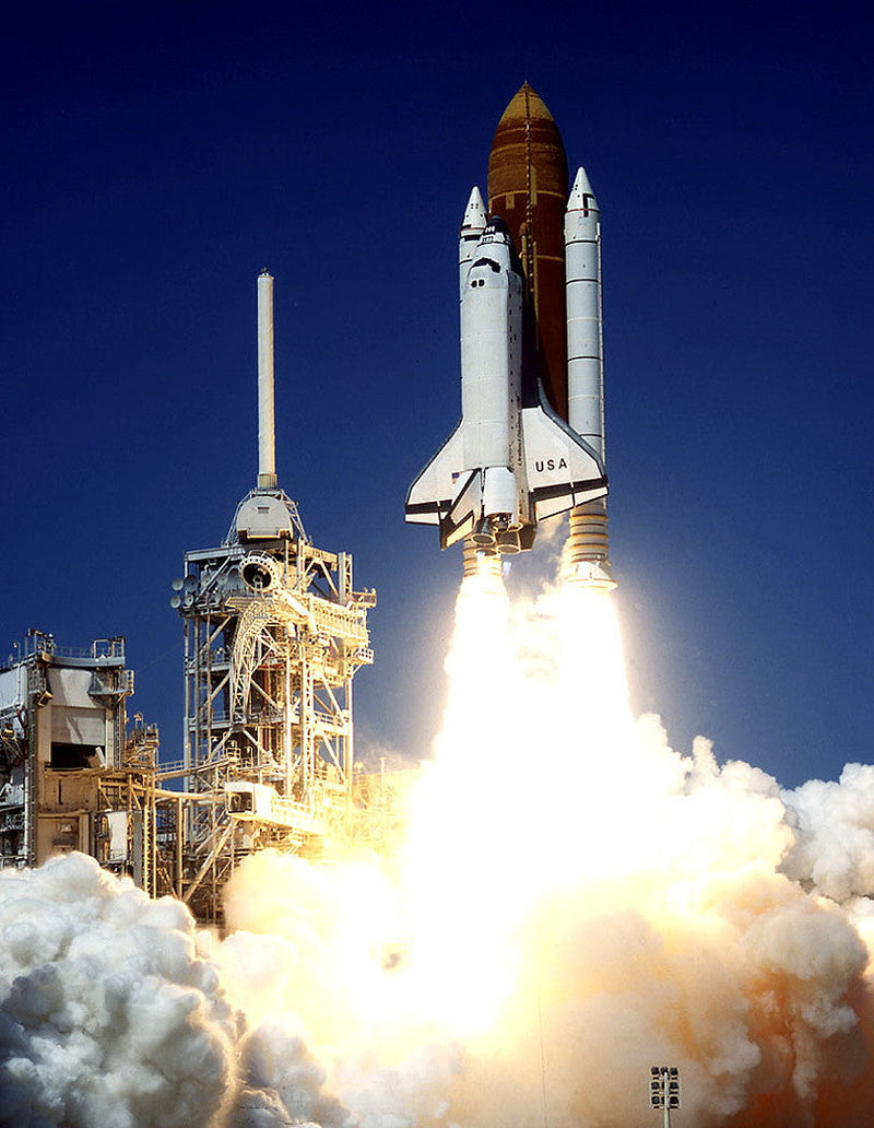 Space Shuttle Columbia mission-flown tyre