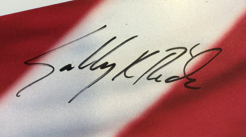 Sally Ride NASA signed photo - 1st US woman in space