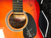 Pink Floyd, the Rolling Stones and Led Zeppelin signed guitar