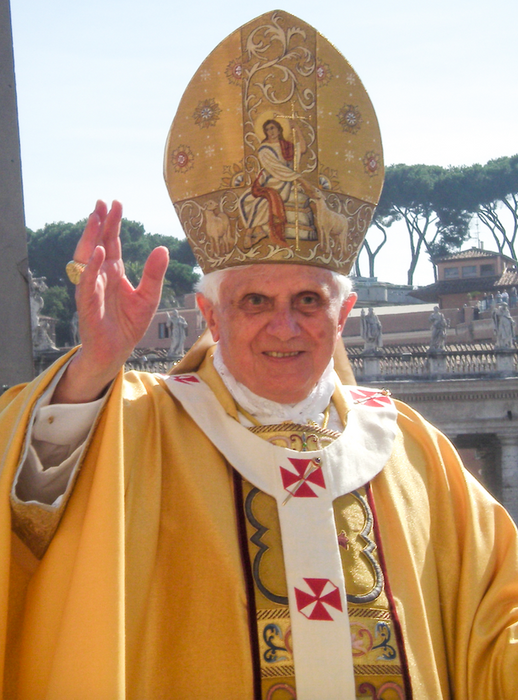Pope Benedict XVI carpet