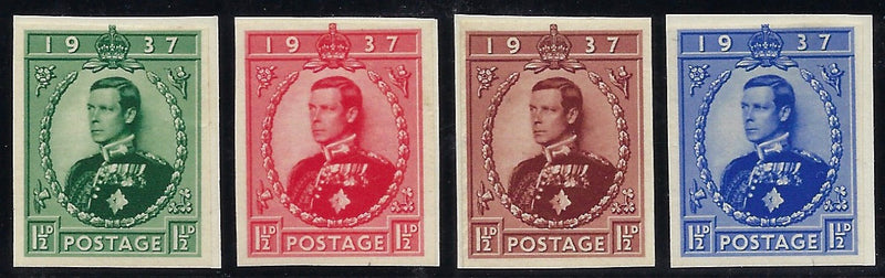 Great Britain 1936 (Sept) 1½d Edward VIII Coronation Essays SG459var
