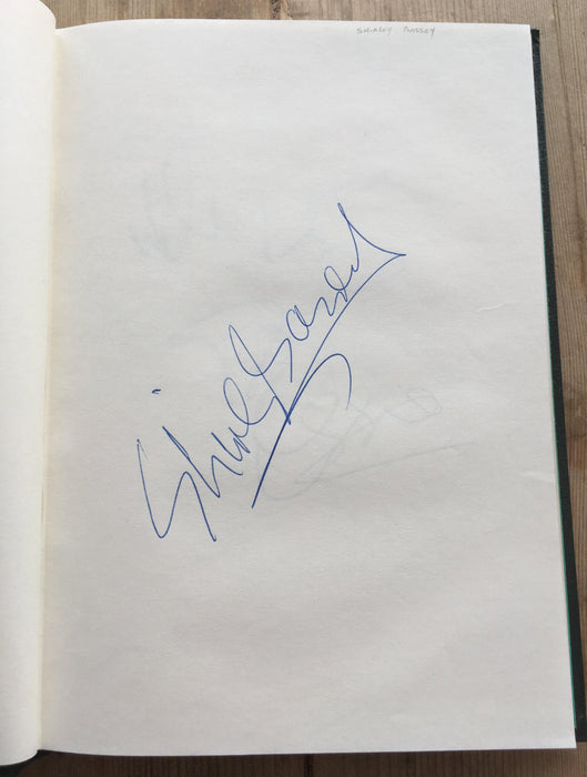 Autograph book featuring more than 170 famous signatures