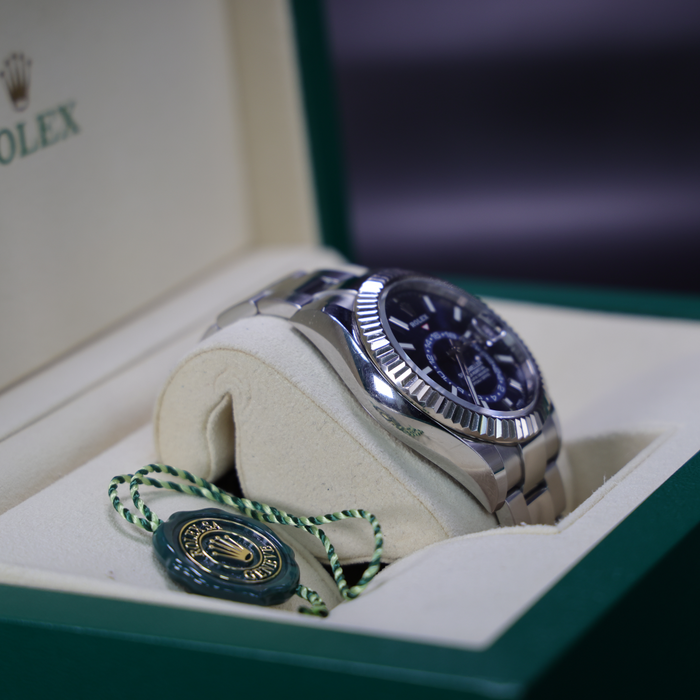 Rolex Sky-Dweller Blue Dial wristwatch - ref 326934