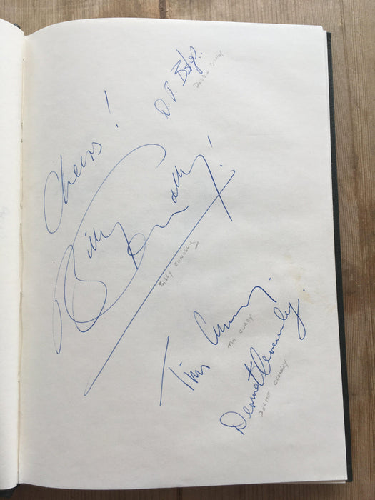 Autograph book featuring more than 170 famous signatures