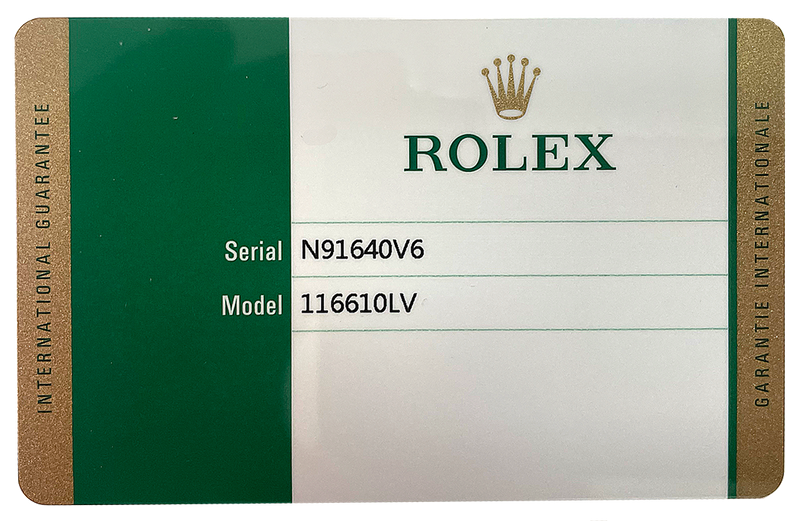 Rolex "Hulk" Submariner wristwatch - 116610LV