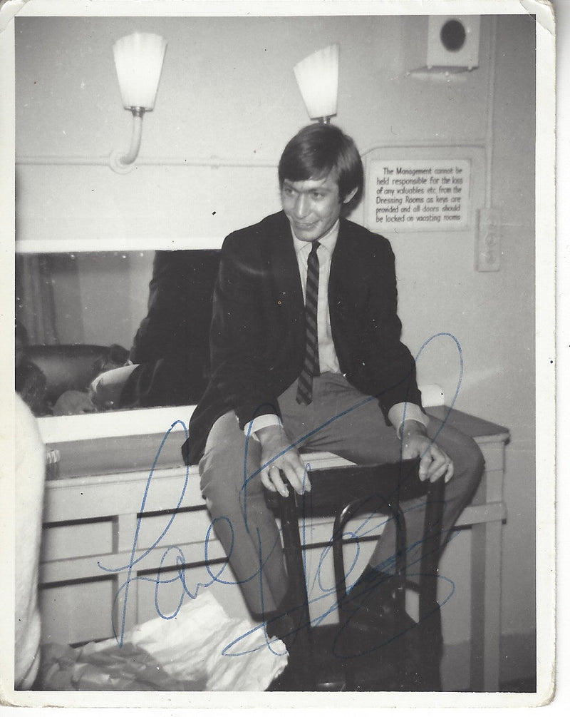 Charlie Watts signed photo