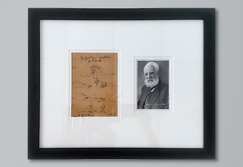 Alexander Graham Bell sketch