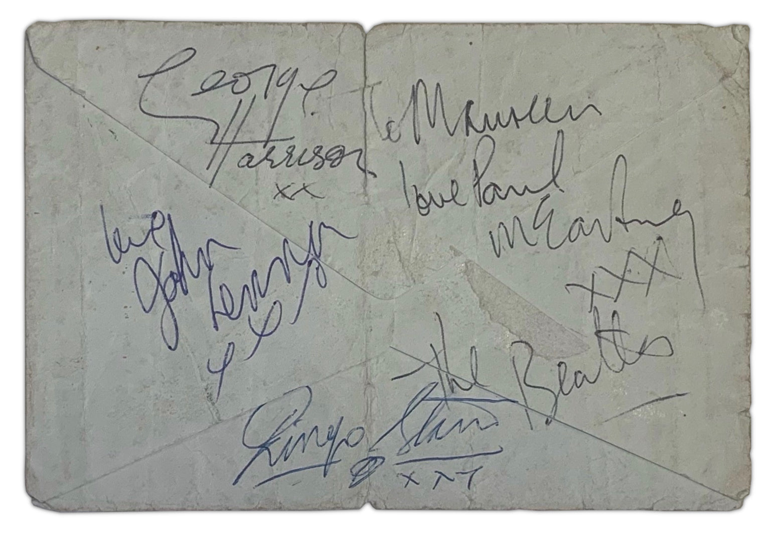 The Beatles - An early set of signatures — JustCollecting