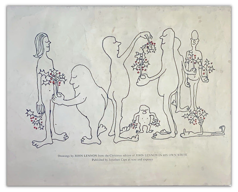 Beatles signed 1964 Christmas concert programme