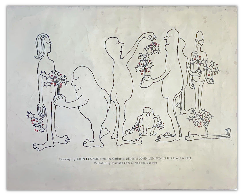 Beatles signed 1964 Christmas concert programme