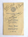 Charles De Gaulle signed WW2 menu