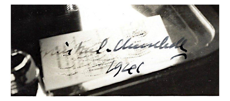Winston Churchill WWII-era signed photograph