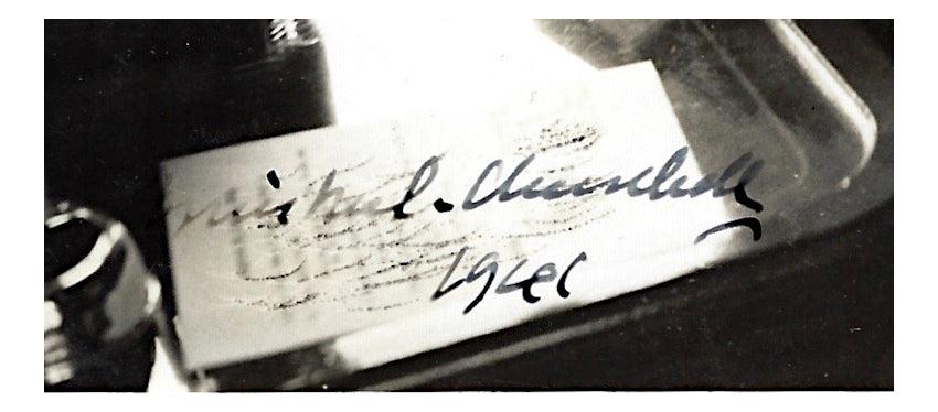 Winston Churchill WWII-era signed photograph