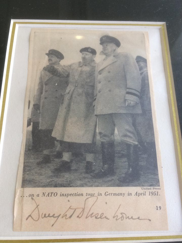 Dwight D Eisenhower Autograph 