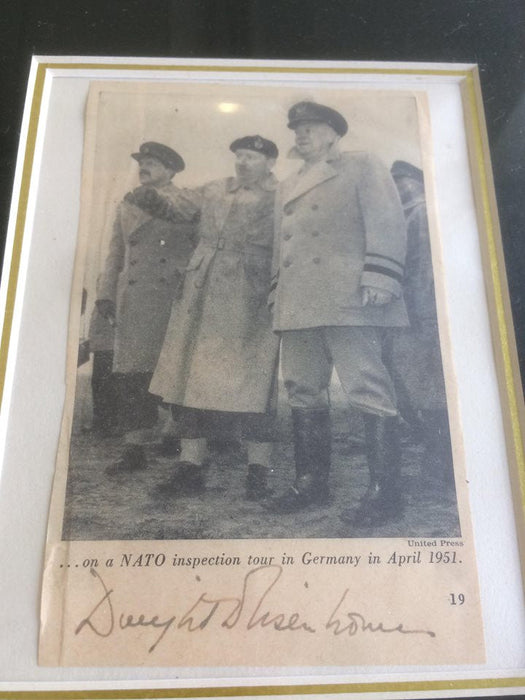 Dwight D Eisenhower Autograph 
