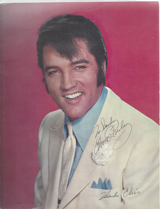Elvis Presley Signed Souvenir Album 