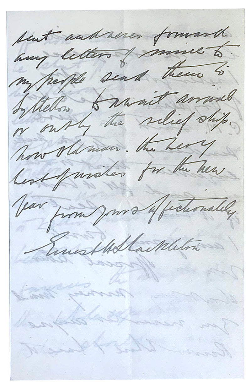 ernest shackleton discovery expedition letter page 4