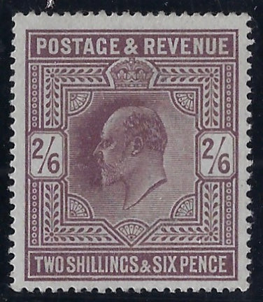 Great Britain 1911 2s6d Dull reddish purple, SG316