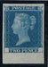 Great Britain 1841 2d Blue trial, SG DP43