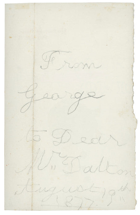 George V and Princess Victoria childhood drawings