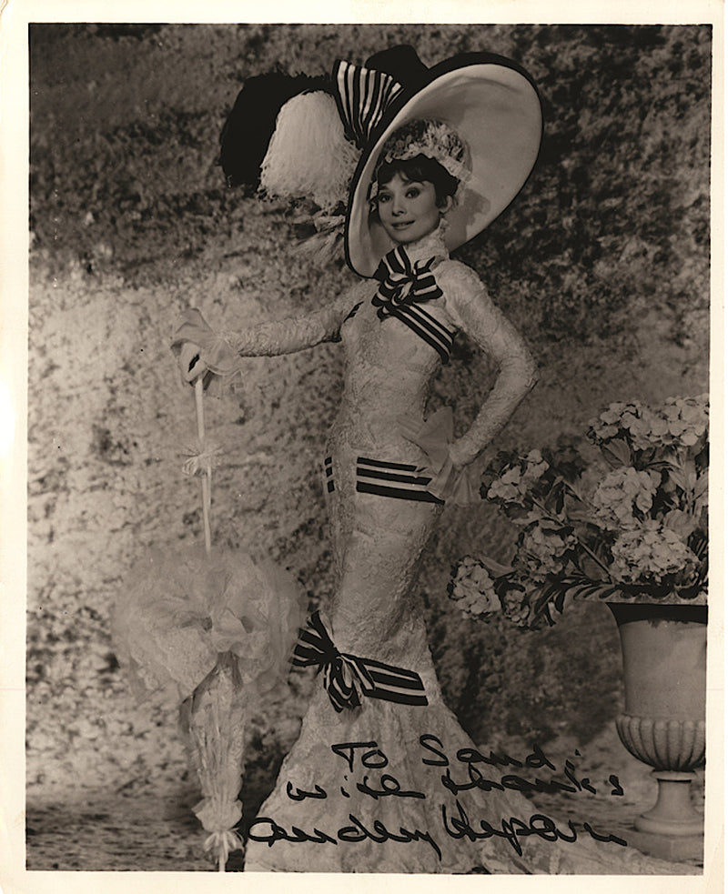 Audrey Hepburn My Fair Lady signed photo