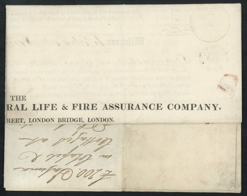 Great Britain 1840 1d black plate 1a pair on first day cover, SG2