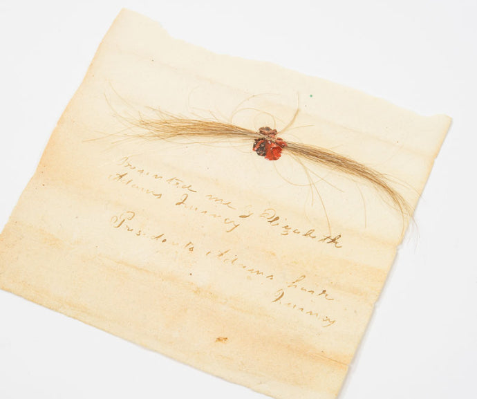 President John Adams Authentic Lock of Hair