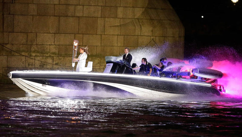 Rare London 2012 Olympic torch from opening ceremony