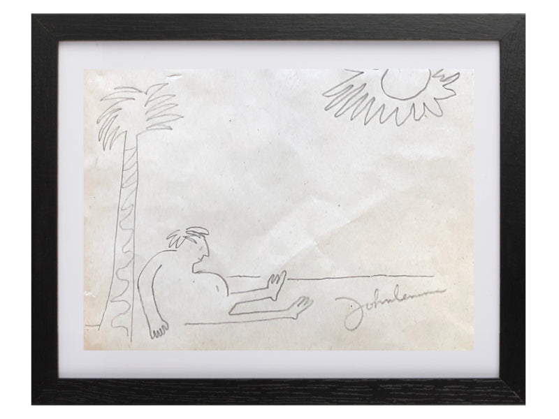 John Lennon two original artworks