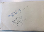 Film star autographs