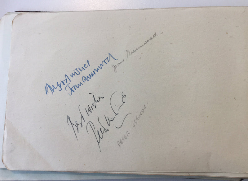 Film star autographs