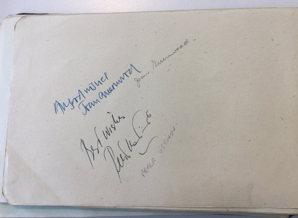 Film star autographs