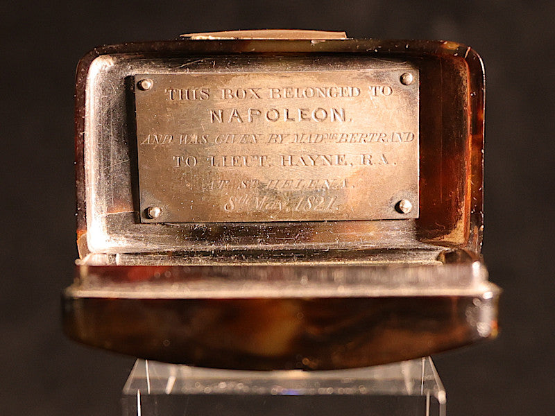 Snuffbox owned by Napoleon Bonaparte