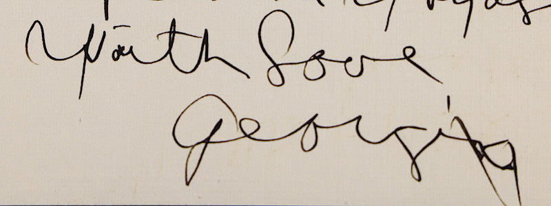 General George S. Patton handwritten signed letter