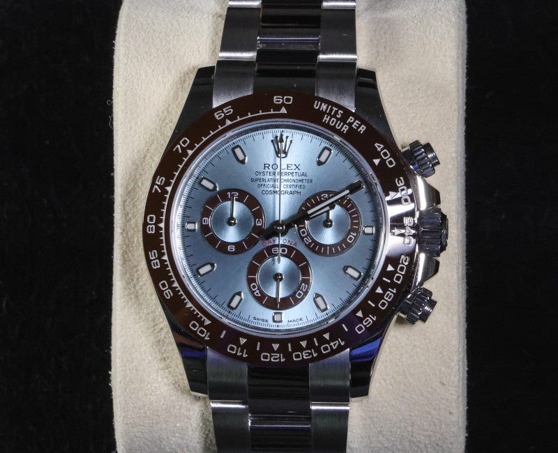 Rolex Platinum Cosmograph Daytona Ref. 116506.