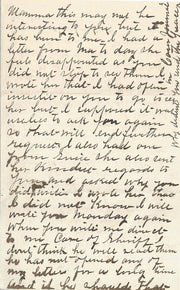 Frank James Signed Letter 